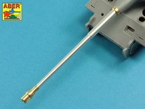 Aber 35L-231 10,5cm KwK L/70 barrel with double baffle muzzle brake for German Pz.Kpfw. VII Lowe 1/35 1/35 – zdjęcie 10