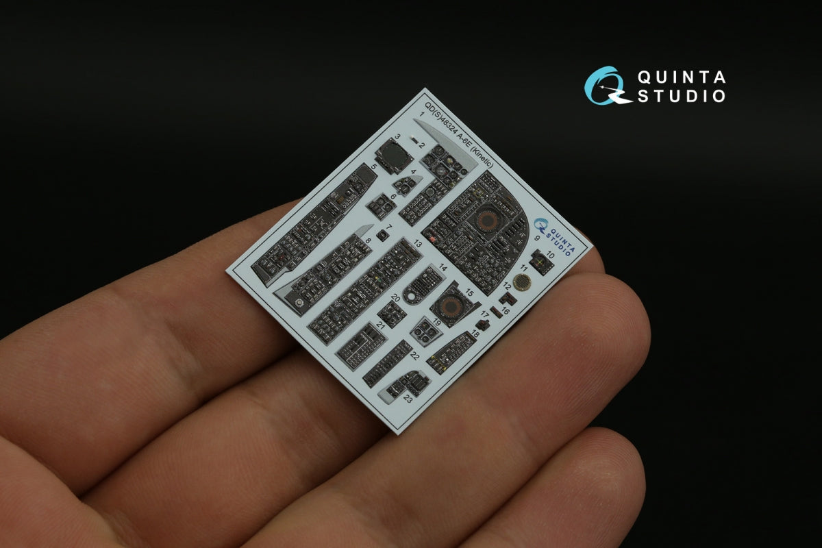 Quinta Studio QD48324 A-6E 3D-Printed coloured Interior on decal paper (Kinetic) 1/48 – zdjęcie 5