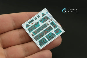Quinta Studio QDS-48339 Mi-8MT 3D-Printed &amp;amp; coloured Interior on decal paper (Zvezda) (Small version) 1/48 – immagine 2