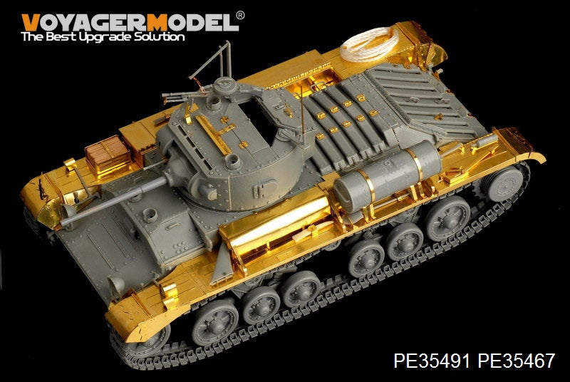 Voyager Model PE35491 WWII British Valentine Mk.II Infantry Tank basic For AFV CLUB 35185 1/35 – imagen 9
