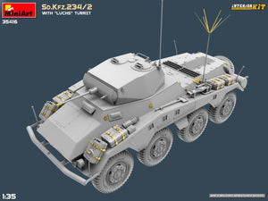 MiniArt 35416 Sd.Kfz.234/2 WITH LUCHS TURRET. INTERIOR KIT 1/35 – image 8