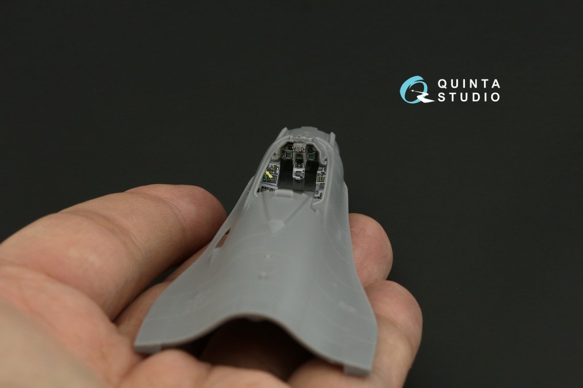Quinta Studio QD72057 F-16CJ 3D-Printed &amp;amp; coloured Interior on decal paper (Tamiya) 1/72 – Bild 10