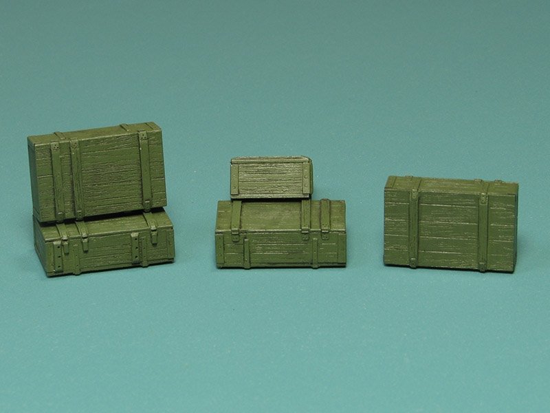 Eureka XXL E-034 – Modern Russian Ammo Crates (for 125mm 2A46 Gun) 1/35 – zdjęcie 2