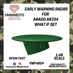 Radar d&amp;#39;alerte précoce Yamamoto YMP4804 pour Ar 234, kit « Et si… » à l&amp;#39;échelle 1/48