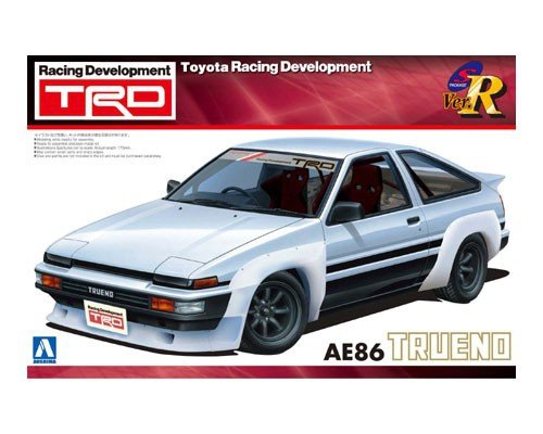 Aoshima 00633 TRD AE86 TRUENO N2-SPEC (TOYOTA) 1/24
