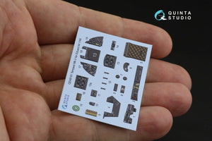 Quinta Studio QD48191 Tempest Mk.V 3D-Printed &amp;amp; coloured Interior on decal paper (Eduard) 1/48 – immagine 8