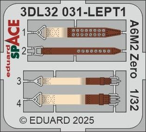 Eduard 3DL32031 A6M2 Zero SPACE TAMIYA 1/32 – immagine 3