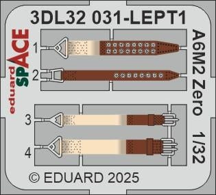 Eduard 3DL32031 A6M2 Zero SPACE TAMIYA 1/32 – immagine 3