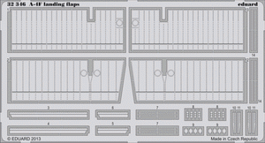 Volets d&amp;#39;atterrissage Eduard 32346 A-4F 1/32 Trumpeter
