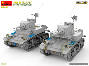 MiniArt 35401 M3 STUART INITIAL PRODUCTION 1/35 – image 4