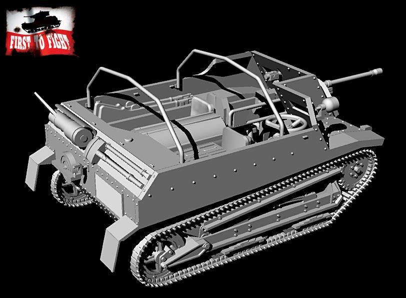 First To Fight PL117 - Polskie Działo Samobieżne TKS-D 1/72 – Bild 3