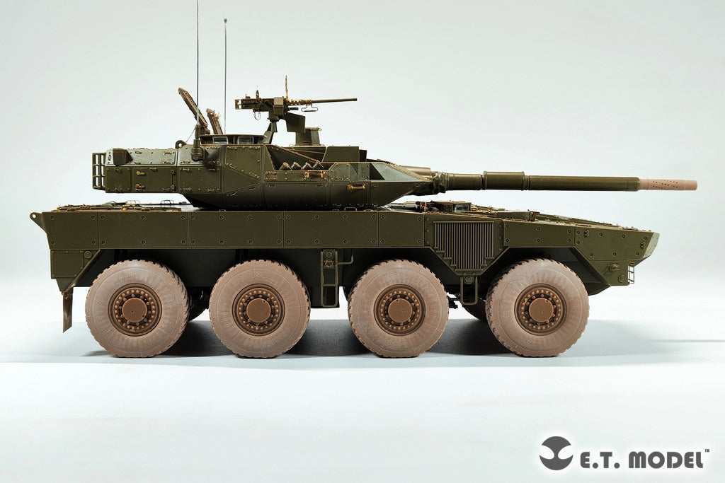 E.T. Model P35-129 JGSDF TYPE 16 Maneuver Combat Vehicle Sagged wheels and Muzzle Brake For TAMIYA Kit 1/35 – immagine 10