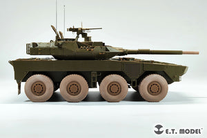 E.T. Model P35-129 JGSDF TYPE 16 Maneuver Combat Vehicle Sagged wheels and Muzzle Brake For TAMIYA Kit 1/35 – immagine 10