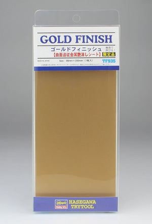 Hasegawa TF935 Gold Finish 90 mm x 200 mm