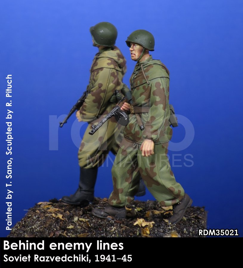 RADO Miniatures RDM35021 Soviet Razvedchiki, (1941-45) 1/35 – zdjęcie 2