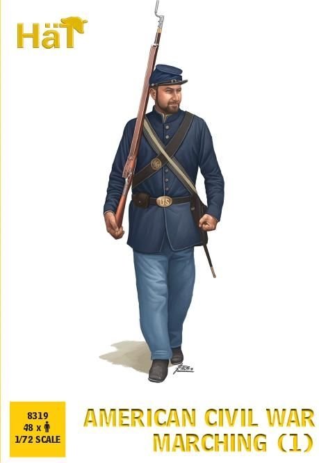 Chapeau 8319 Guerre de Sécession américaine en marche 1/72