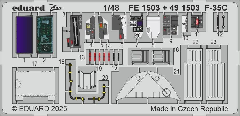 Eduard 491503 F-35C TAMIYA 1/48 – Bild 2