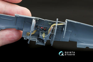 Quinta Studio QD48119 Spitfire Mk.IX 3D-Printed &amp;amp; coloured Interior on decal paper (for Eduard kit) 1/48 – immagine 6
