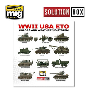 AMMO of Mig Jimenez 7700 WW II AMERICAN ETO SOLUTION BOX – Bild 6