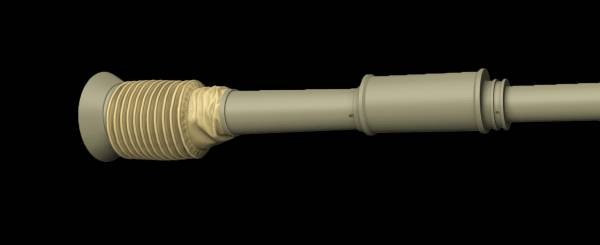 Panzer Art GB35-101 L7 Gun barrel for IDF Shot Kal “Alef” tank 1/35 – Bild 3