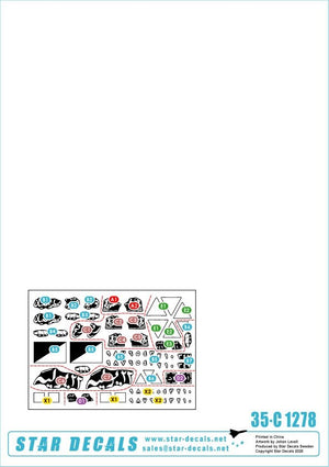 Star Decals 35-C1278 Middle East in the 1950s 1/35 – Bild 3