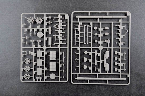 Trumpeter 05599 Russian T-72B/B1 MBT (w/kontakt-1 reactive armor) 1/35 – Bild 15