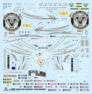 Italeri 3952 Scania R730 Streamline 4×2 Show Trucks 1/24 – Bild 7