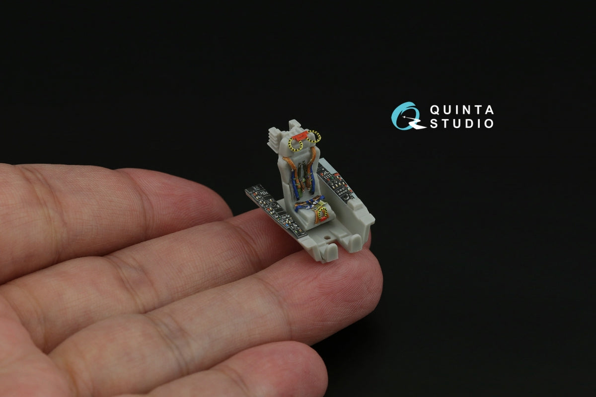 Quinta Studio QD72101 F-104S 3D-Printed &amp;amp; coloured Interior on decal paper (Hasegawa) 1/72 – zdjęcie 9