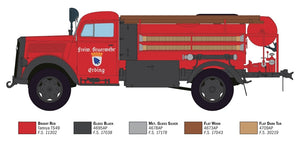 Italeri 3966 OPEL BLITZ FIRE TRUCK 1/24 – immagine 4