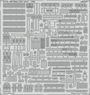 Eduard 53319 USS Wasp LHD-1 Part 2 Trumpeter 1/350
