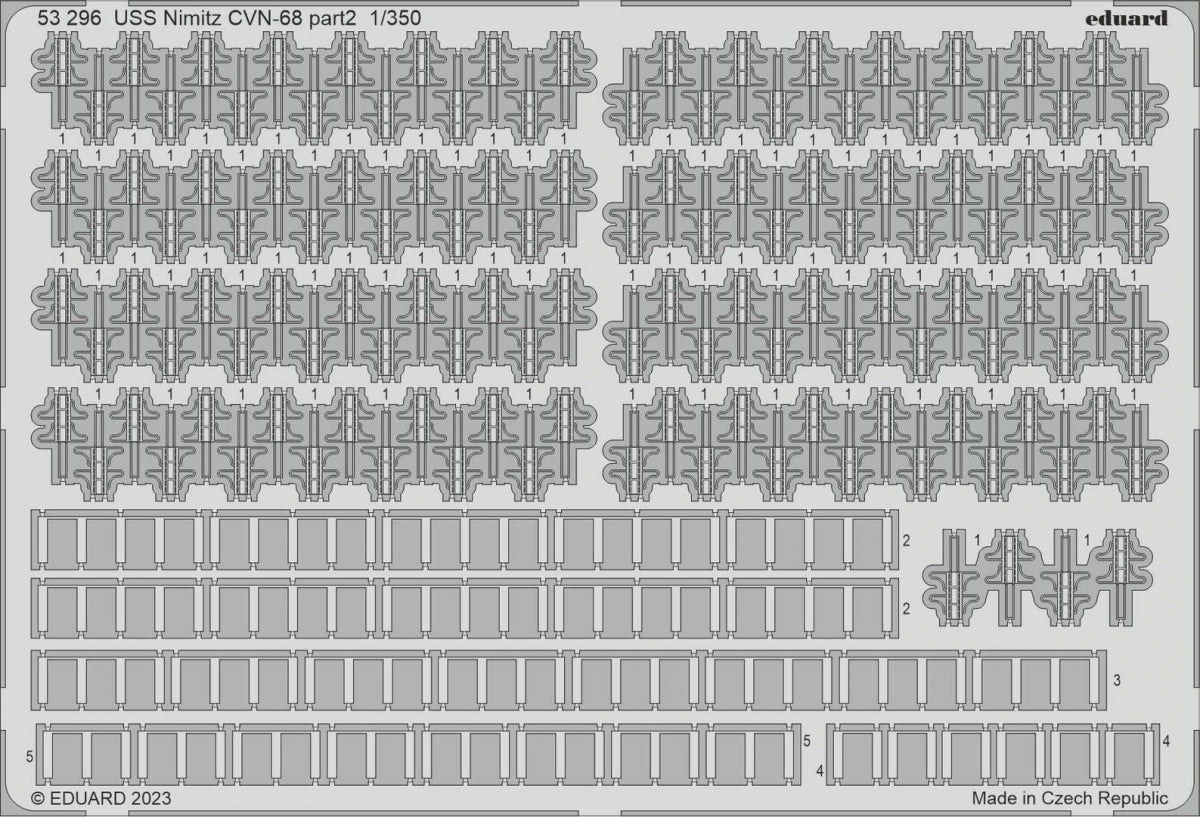 Eduard BIG5369 USS Nimitz CVN-68 PART I Trumpeter 1/350 – Bild 2