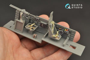 Intérieur imprimé en 3D et coloré sur papier décalcomanie Quinta Studio QD35054 Ju 87G (Border Model) 1/35 – image 5