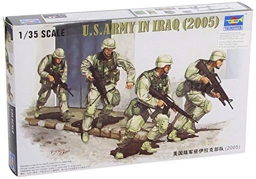 Trumpeter 00418 US Army in Iraq 2005 1/35 – zdjęcie 2