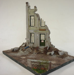 RT-Diorama 35252 Diorama-Base: Corner Ruin Berlin 1/35 – immagine 10