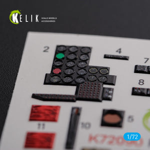 KELIK K72090 F-89 D/J Scorpion interior 3D decals for Revell kit 1/72 – immagine 3