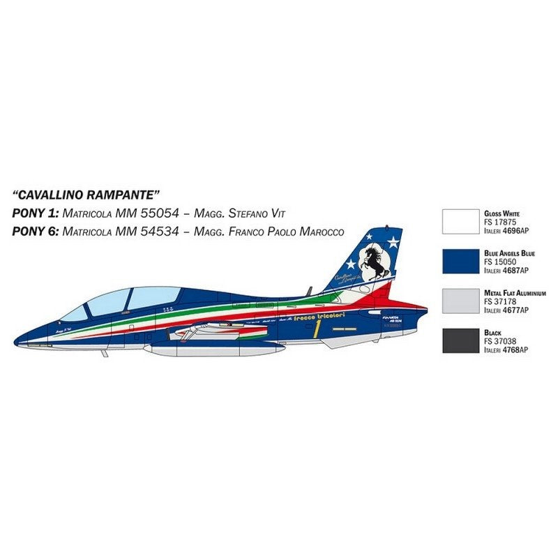 Italeri 1461 AERMACCHI MB-339 &amp;quot;60th P.A.N.Anniv.&amp;quot; 1/72 – Bild 4
