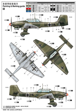 Trumpeter 02423 Junkers Ju-87R Stuka 1/24 – zdjęcie 19