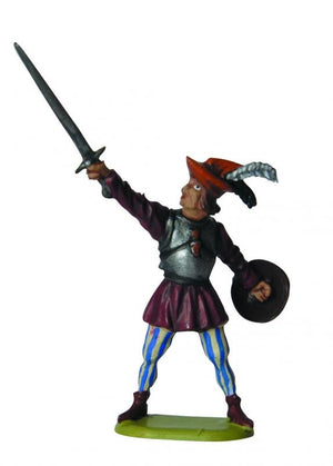 Zvezda 8059 Medieval Peasant Army 1/72 – image 5
