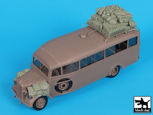 Black Dog T35171 Opel Blitz 3.6-47 Omnibus accessories set 1/35 – immagine 5