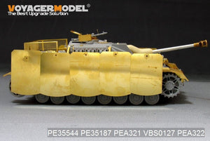 Voyager Model PEA321 WWII German StuG.IV Pivot-Mounting Swinging Type Hull Side Armour Skirts (For DRAGON) 1/35 – zdjęcie 5