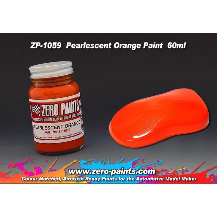 Peinture Zero Paints ZP-1059 Orange nacré 60 ml – image 2