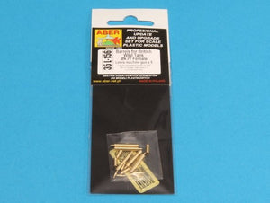 Aber 35L-156 Barrels for British WWI Tank Mark IV – Female 1/35 – imagen 10