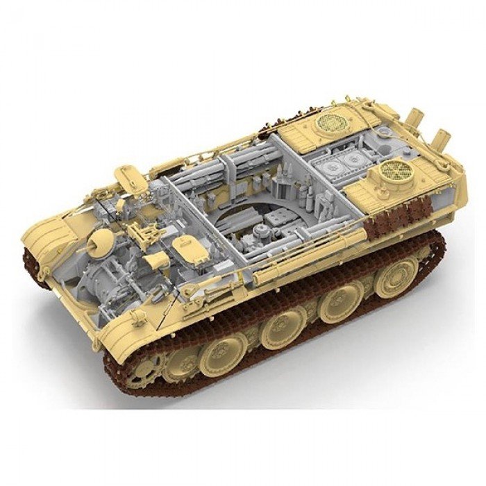 Rye Field Model 5016 Panther Ausf.G Early/Late w/full interior 1/35 – imagen 4