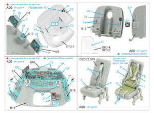 Quinta Studio QD48382 Mi-8MT 3D-Printed &amp;amp; coloured Interior on decal paper (Trumpeter) 1/48 – Bild 2