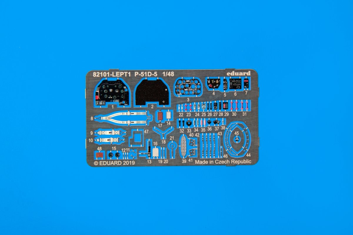 Eduard 82101 P-51D-5 1/48 – immagine 4