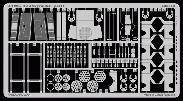 Eduard 49296 A-1J 1/48 Tamiya – image 2