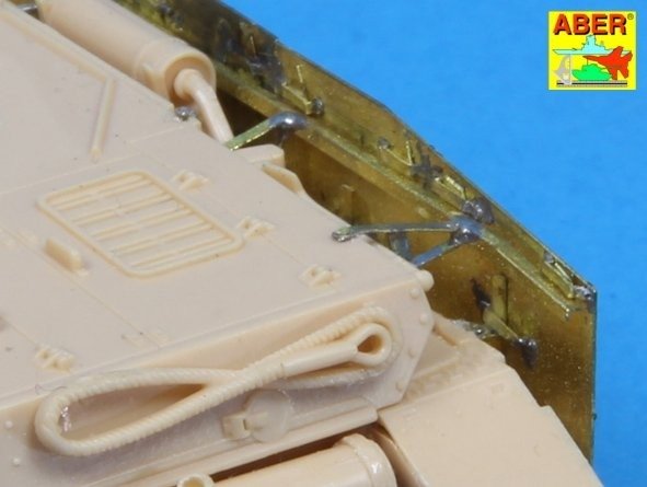 Aber 72A05 Side skirts for PzKpfw IV (HJ),Brummbar / Side skirts for PzKpfw IV (HJ),Brummbar 1/72 – image 3