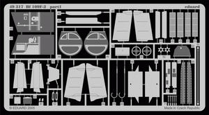 Eduard 49317 Bf 109F-2 1/48 Hasegawa – Bild 2