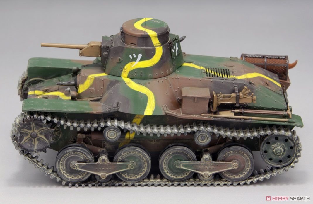 Fine Molds FM48 Japanese IJA Type 95 Light Tank Ha-Go Nomonhan 1/35 – Bild 4
