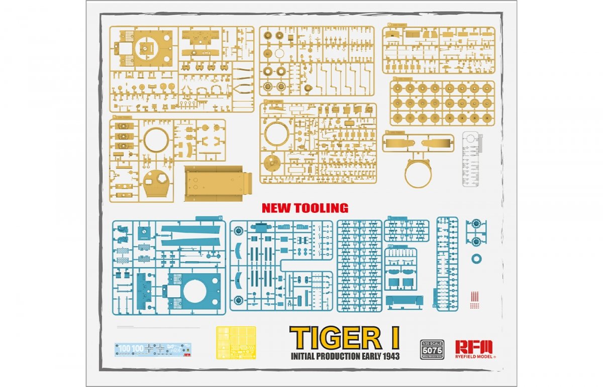 Rye Field Model 5075 Tiger I Initial Production Early 1943 1/35 – zdjęcie 4